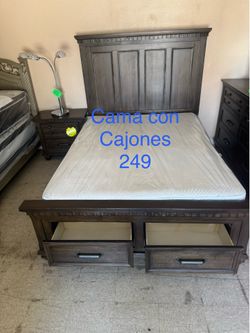BED FRAME QUEEN 249