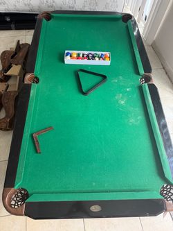 SportCraft Billiard Table – Includes Balls and Triangle