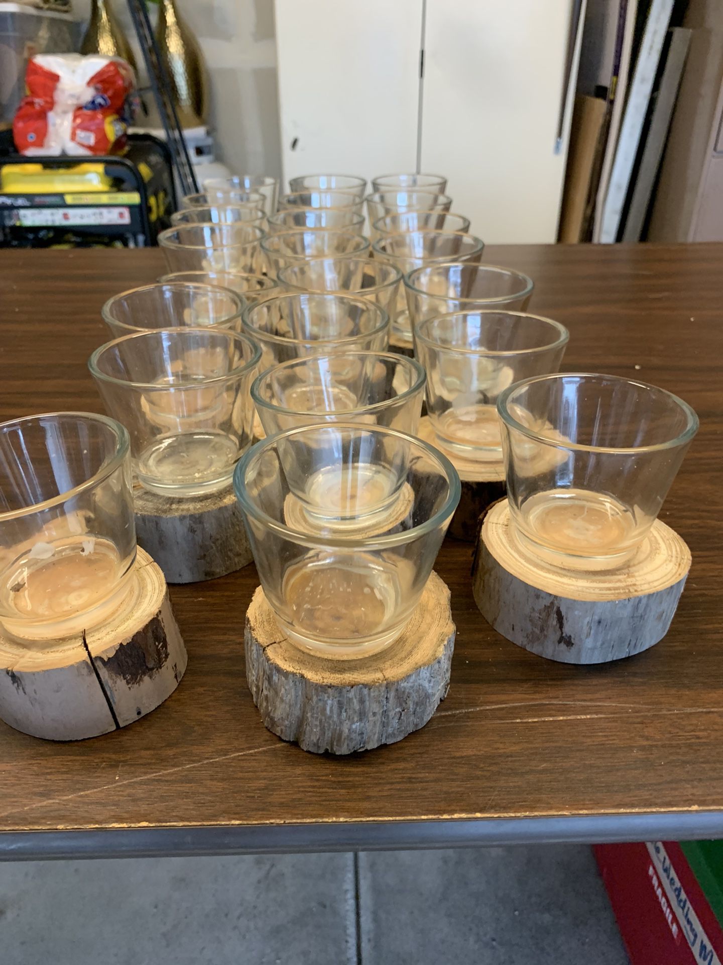 Wood Rounds Candle Motives $25 For All