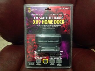 XM SATELLITE RADIO XH9 HOME DOCK