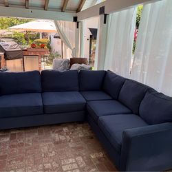 Blue Sectional Sofa