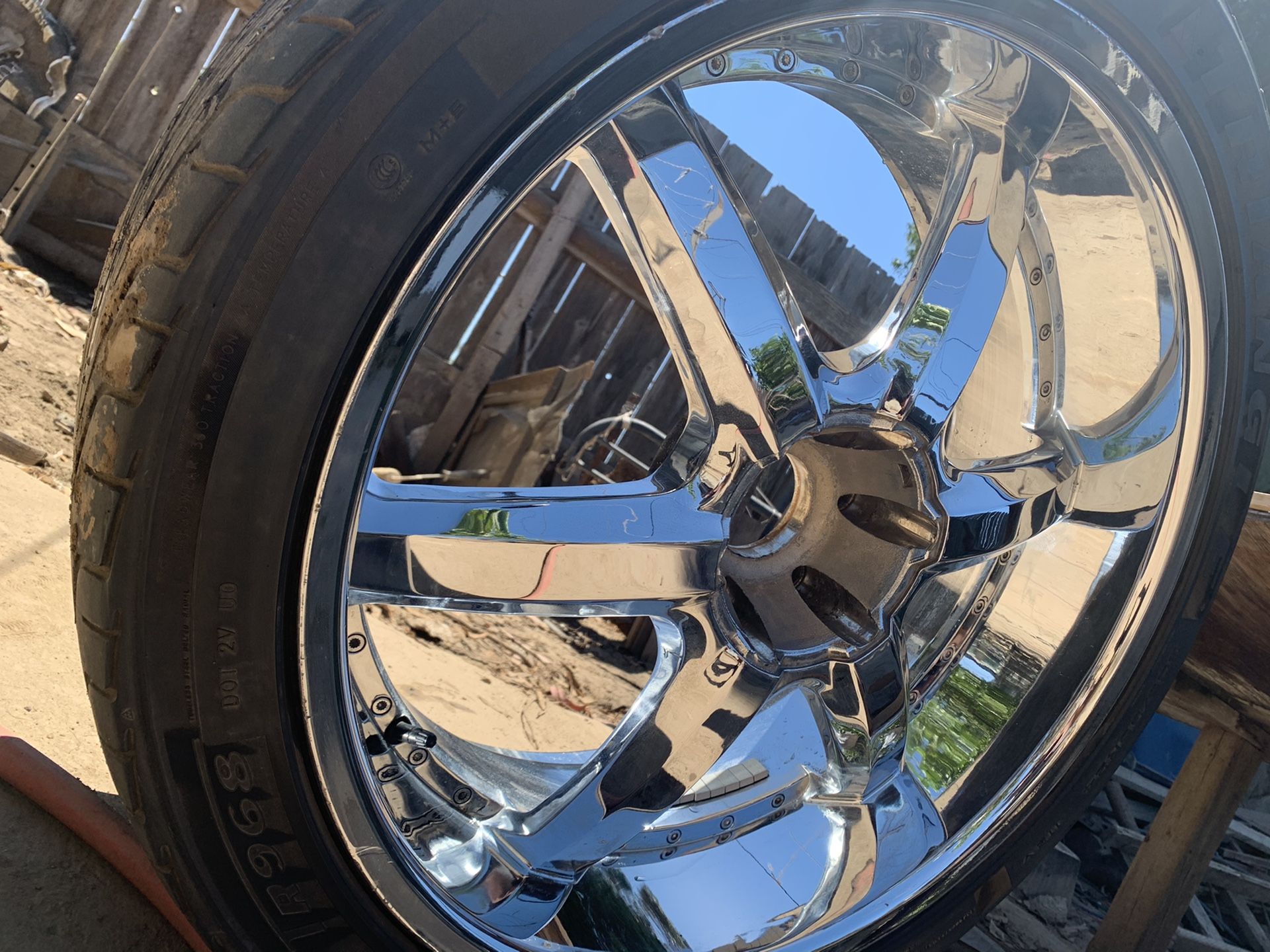 Rims 24 chrome velocity