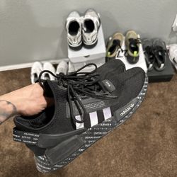 Adidas NMD R1 V2 Script Black