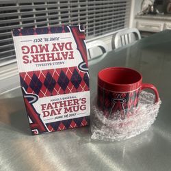 2017 Angels Baseball Father’s Day Mug SGA 6/18/17 w/ Box – New