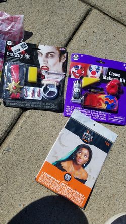 New Halloween accessories & make up