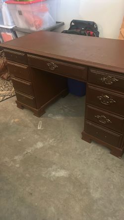 Solid Wood Desk