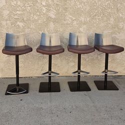 Elite Modern Adjustable Swivel Bar Stools