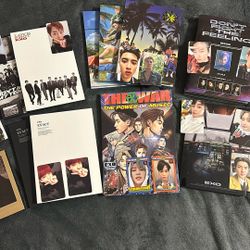 EXO Kpop Album Bundle + 2 Love Shot Posters