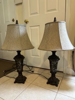 Table lamps each