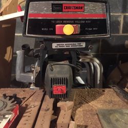 Craftsman 10 inch radial arm saw