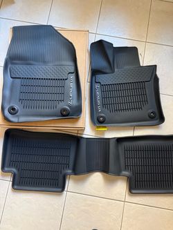 2019-2025 Lexus UX Oem Floor Mats Genuine 3 Piece Set Black UX200 UX250H UX300H