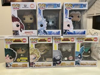 Funko Pop Characters New In Box
