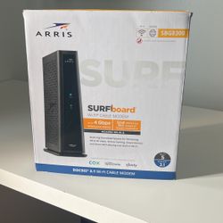 Wi Fi Cable Modem/Router Arris Surfboard