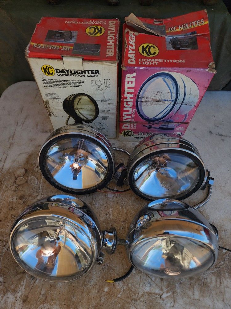 KC Off Road Spotlights-never Installed