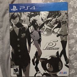 PS4 Persona 5 Steelbook Edition
