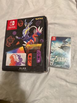 Nintendo Switch OLED Pokémon Scarlet and Violet