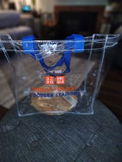 Uniqlo Field at Dodger Stadium Clear Tote Bag