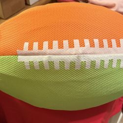 Wowza Super Sized Indoor| Outdoor Football  16" NWT