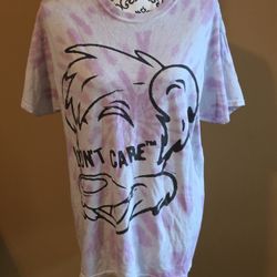 I Dont Care T Shirt Medium 