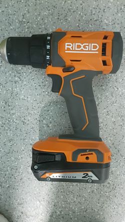 Drill 1/2 Inch Ridgid Variable Speed