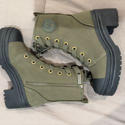 Botines Michael Kors verdes – Mujer talla 5