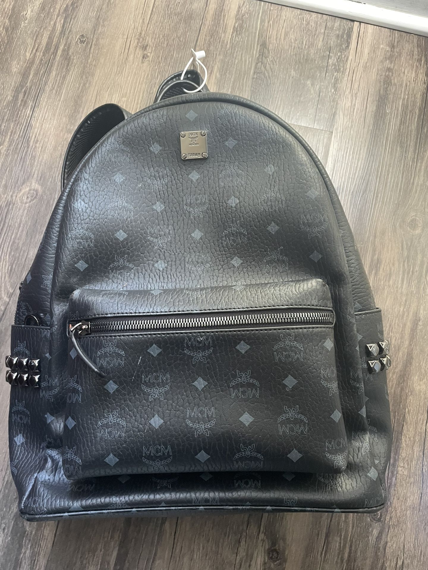 Black Mcm Backpack
