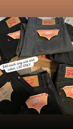 501’s $40 EACH.