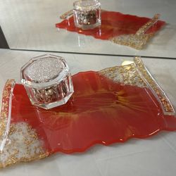 Resin Ruby Tray