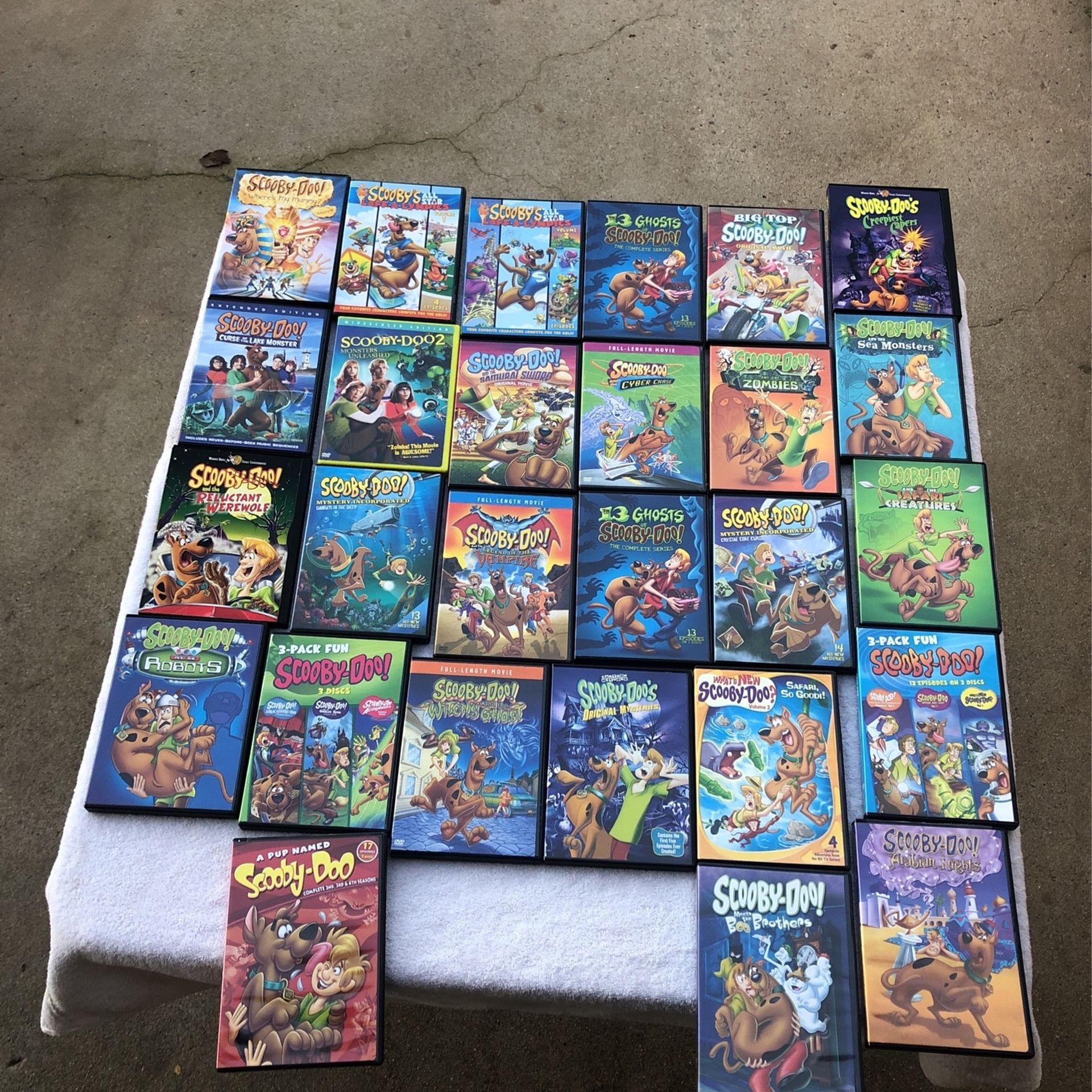 Scooby Doo DVDs