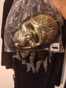 Skull Med halloween costume