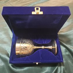 Brass Goblet With Box