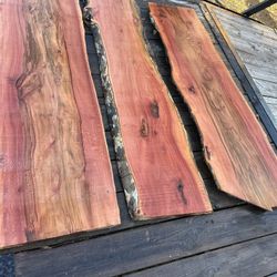 Sycamore Slabs Of Wood 