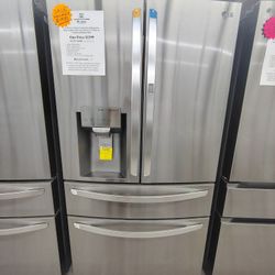 r French Door Refrigerator, Smart Cooling And Craft Ice, PrintProof Stainless Steel