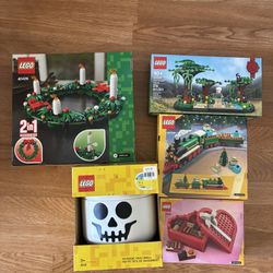 Lego lot of 5 wreath Christmas train valentines halloween 40(contact info removed)0 40(contact info removed)9 4031