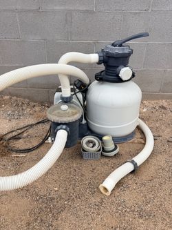 Pool filter water pump