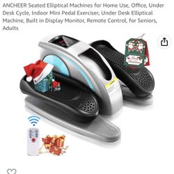 ANCHEER Seated Elliptical Machines for Home Use