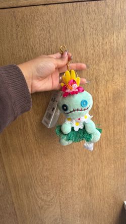 Tokyo Disney store exclusive lilo & stitch scrump doll plush keychain bag charm
