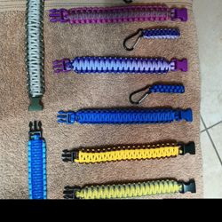 Men's And Women's Paracord Bracelets From Tye-E-Dee Brand Style...