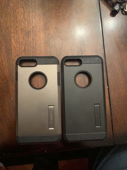 Two IPhone 7 Plus cases