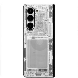 Two D brand Z Fold 5 skin X-Ray (Light)
