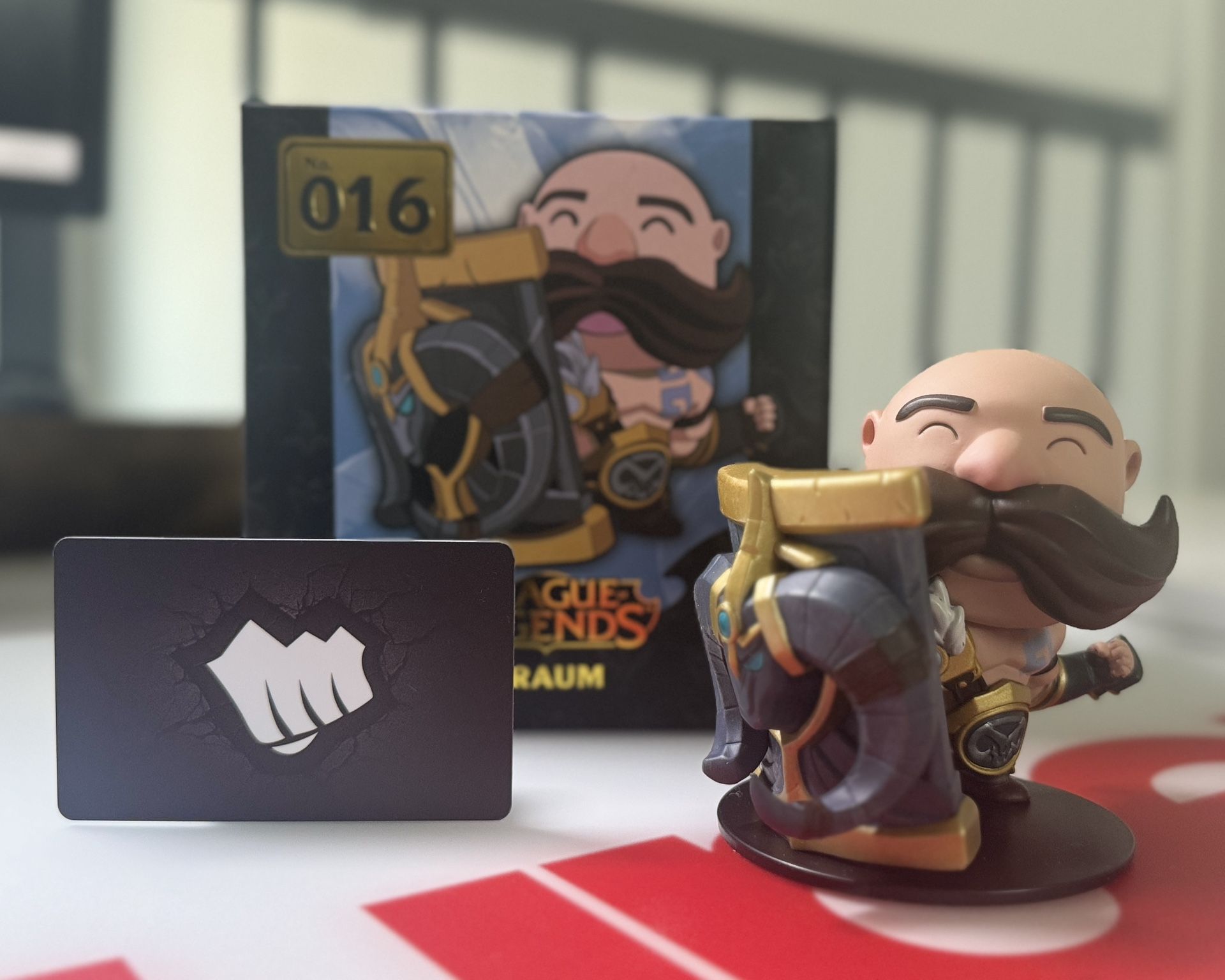 Braum Figure Action De League Of Legends Lol | Parcelamento sem juros