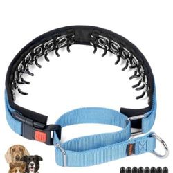 Mayerzon No Pull Dog Collar, Patented Martingale Collar for Small Medium Large Dogs with Buckle and Heavy Duty Nylon for Walking Training Hunting, Saf