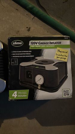 120 v garage inflator slime $20