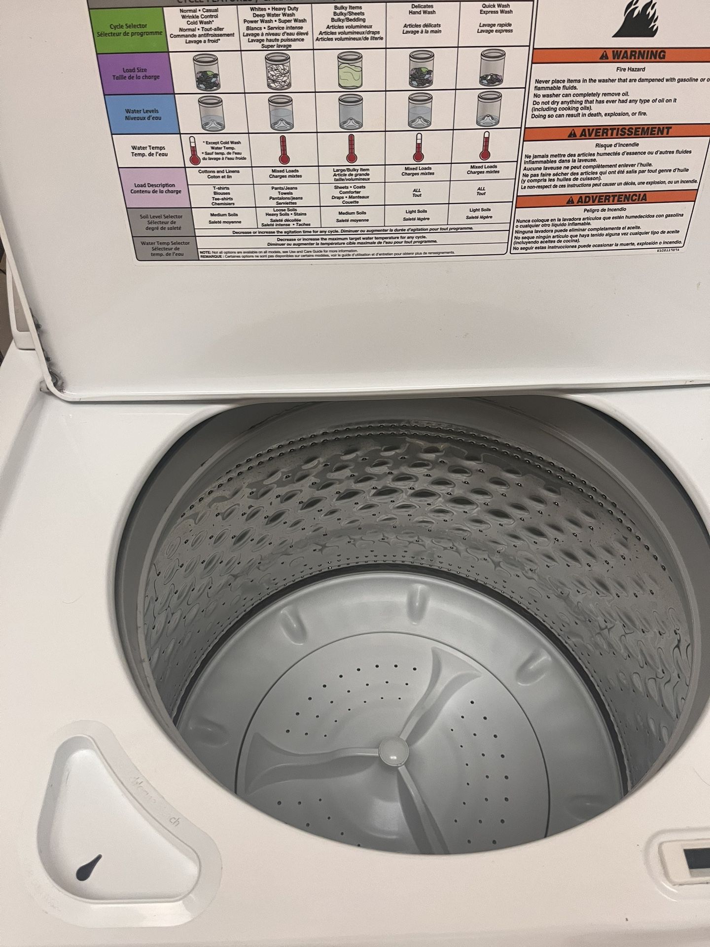 Whirlpool Top Load Washer 5.3 Like New Working Condition 