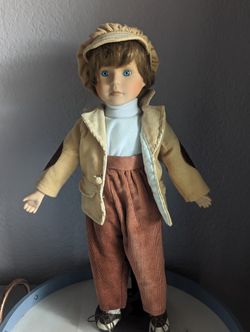 Porcelain 16" Doll