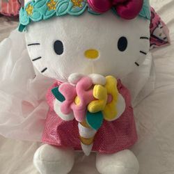 flowergirl hellokitty plush