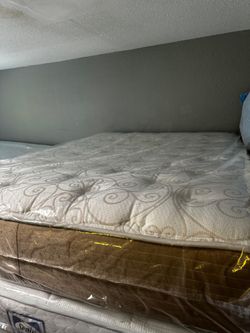 Set Queen Sizes Mattres And Box Spring