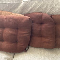4 Chair Cushions  , Pillows For Chairs $5/1 