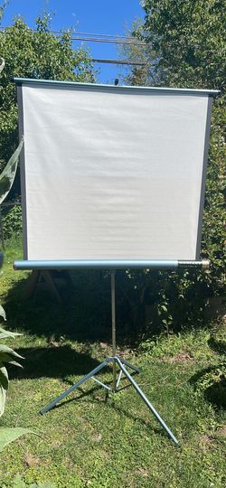 Vintage projector screen - Radiant meteor II