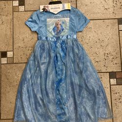 NWT Licensed Frozen Gown Dress Size 5